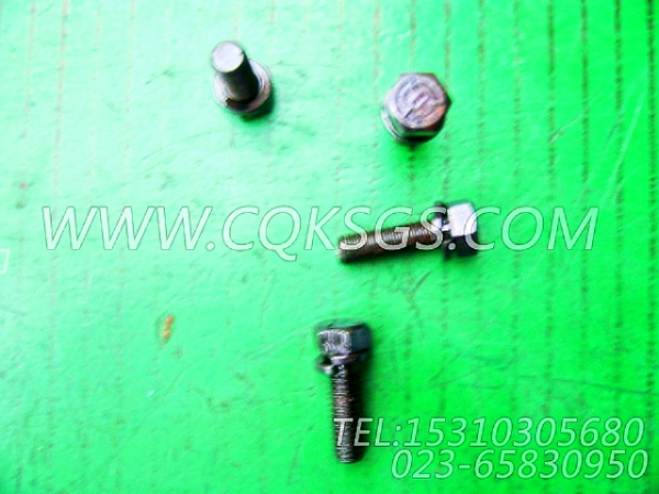 3010596带垫圈螺栓,用于康明斯NTC-350动力机油冷却器组,【通化60T】配件-2