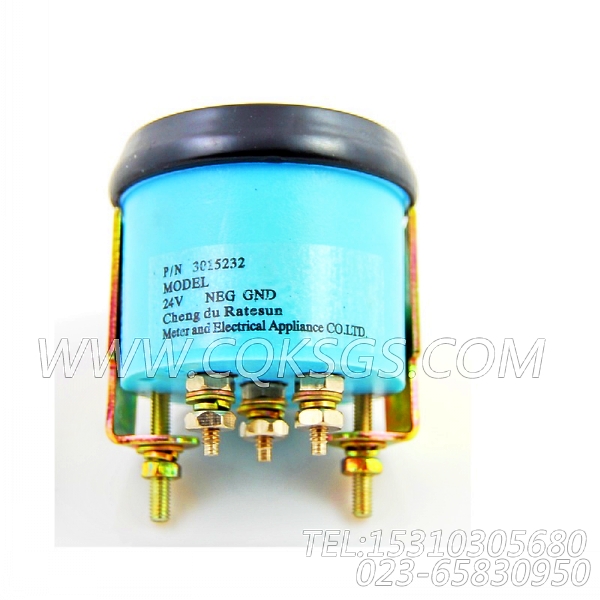 3015232油压表,用于康明斯KTA19-G2柴油机仪表板组,【动力电】配件-1