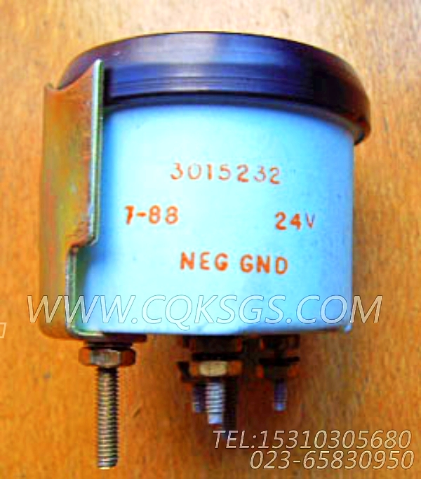 3015232油压表,用于康明斯NT855-C250柴油机仪表板组,【摊铺机】配件-2