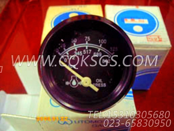 3015232油压表,用于康明斯KTA19-G2柴油机仪表板组,【动力电】配件-2