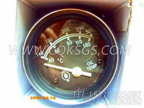 3015233温度表,用于康明斯NTA855-G2-250KW柴油发动机仪表板组,【柴油发电】配件-1