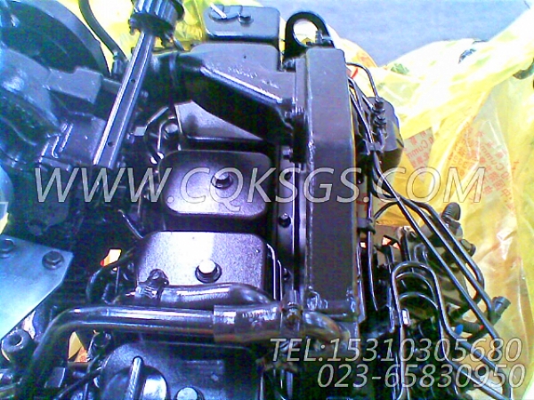 【引擎6BTA5.9-G2的增压器布置组】 康明斯中冷器,参数及图片-0