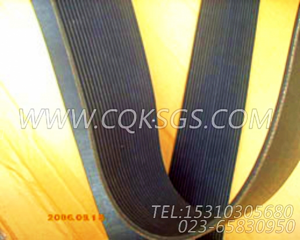 3003341风扇皮带,用于康明斯KT38-G-500KW动力风扇布置组,【电力】配件-1