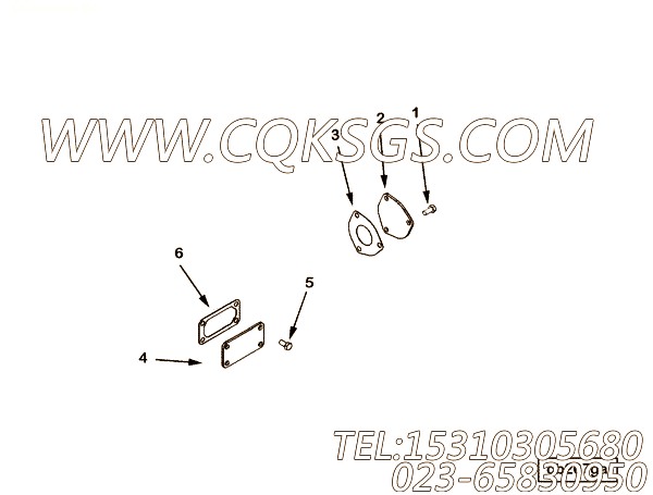 Gasket, Cover Plate