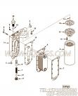 【引擎6LTAA8.9-C300的机油冷却器组】 康明斯机油旁通阀报价,参数及图片