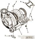 【涡轮增压器组件】康明斯CUMMINS柴油机的4025321 涡轮增压器组件