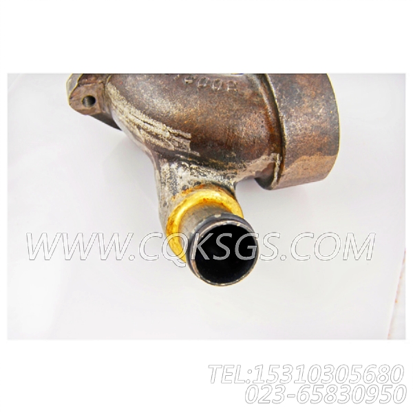 3002192出水管接头,用于康明斯KTA19-G2柴油机机油冷却器接头组,【动力电】配件-2