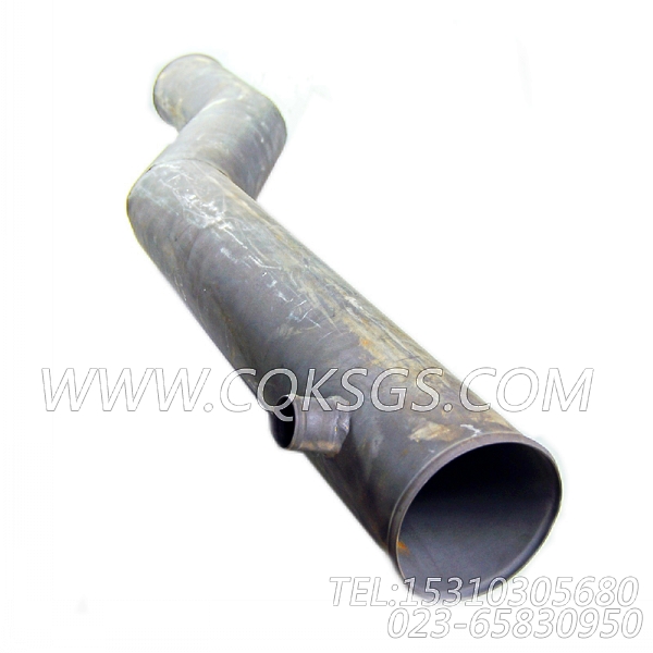 3003457进水管,用于康明斯KTA38-G5-800KW发动机风扇水箱组,【柴油发电】配件-1