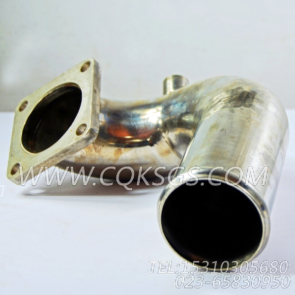 3008874进水接头,用于康明斯KTA19-M640柴油机海水泵组,【船用】配件-0