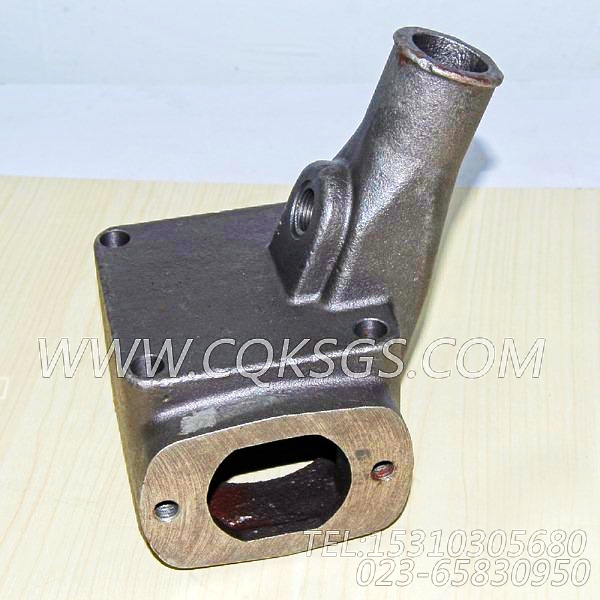 3013610节温器壳体,用于康明斯NTA855-G1动力出水管联接组,【柴油发电】配件-2