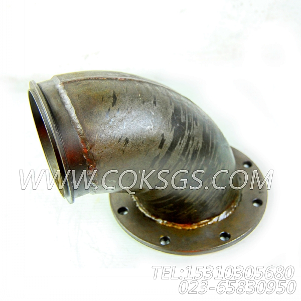 3026237排气管接头,用于康明斯KTA19-G3柴油机排气管弯接头组,【电力】配件-0