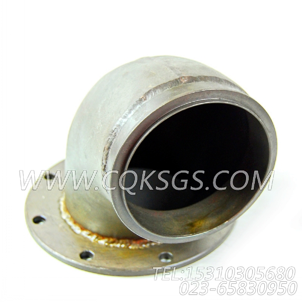 3026237排气管接头,用于康明斯KTA19-G3(M)发动机排气管弯接头组,【轮船用】配件-1