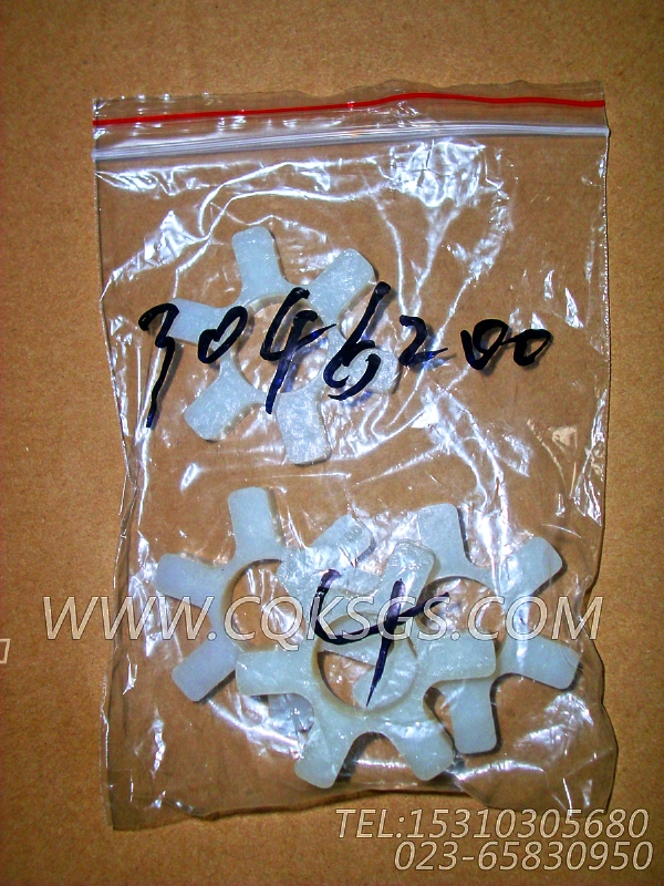 3046200爪式联轴节缓冲片,用于康明斯KT19-C450主机燃油管路组,【修井机】配件-2