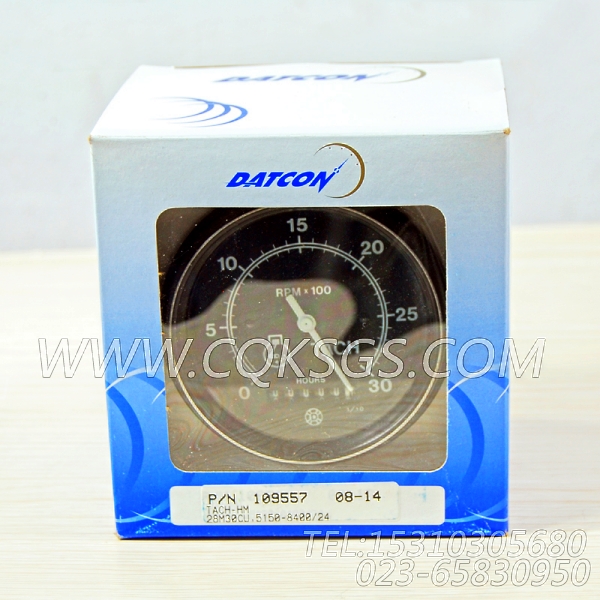 3049555小时计和转速表,用于康明斯KTA19-M600柴油机仪表板总成组,【船舶】配件-2