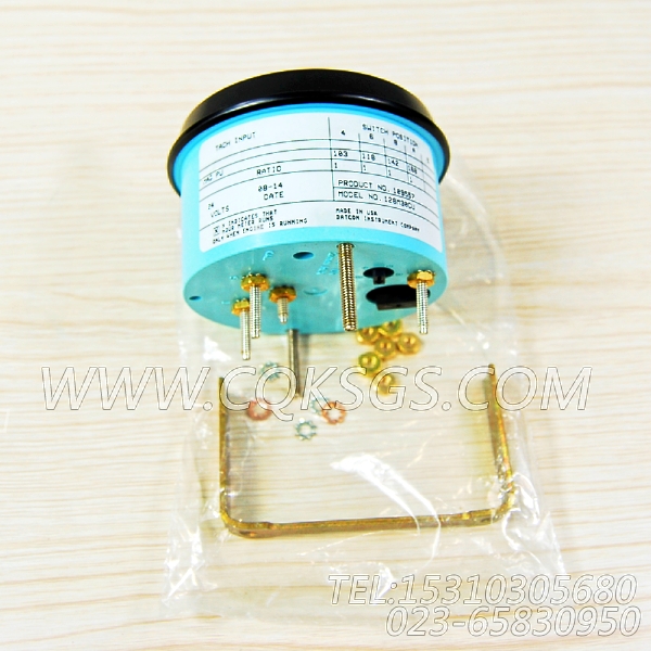 3049555小时计和转速表,用于康明斯KTA19-P430发动机仪表板总成组,【消防泵】配件-1