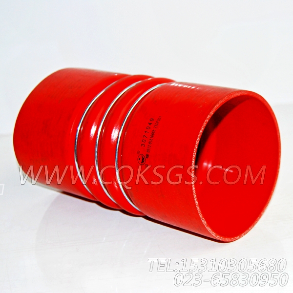 3071049凸缘软管,用于康明斯M11-C330主机柔性软管89组,【别拉斯矿用自卸车】配件-1