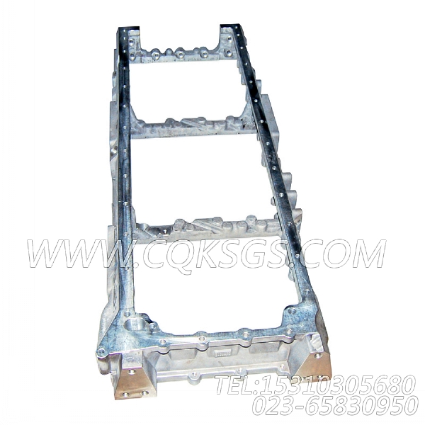 3418862机油盘联接体,用于康明斯KTA19-P425柴油机机油盘组,【消防泵】配件-2