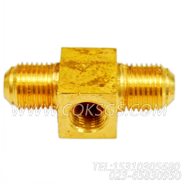 3165842三通接头,用于康明斯KTA19-P425柴油机燃油管路组,【泥浆泵】配件-2