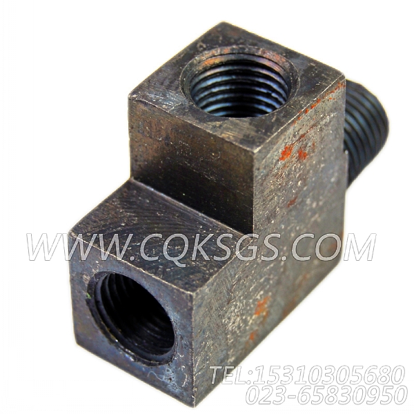 3175687异径三通接头,用于康明斯KTA19-M500柴油机进气管组,【船舶用】配件-0