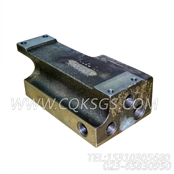 3200630节温器壳体支架,用于康明斯KT19-M425柴油机节温器.壳.支架总成组,【船用】配件-1