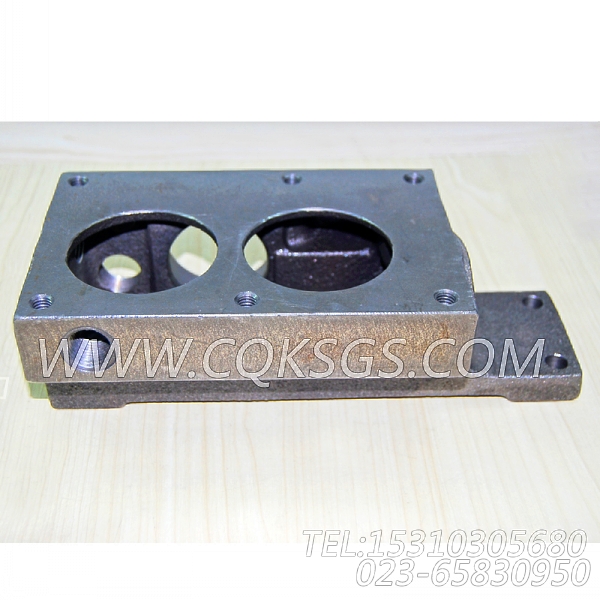 3200630节温器壳体支架,用于康明斯KT19-M425柴油机节温器.壳.支架总成组,【船用】配件-2