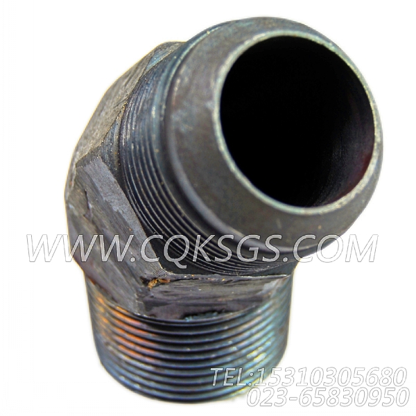 3251022阳性弯接头,用于康明斯NT855-C310柴油机机油盘组,【材料运输车】配件-2