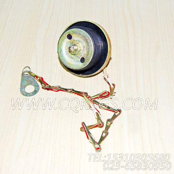 3418519加机油口盖总成,用于康明斯KTA38-C1200发动机机油尺组,【通联重工矿用自卸车】配件-1