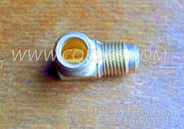 144372凸式弯管接头,用于康明斯KTA19-G4(M)柴油发动机热交换器组,【船机】配件-0