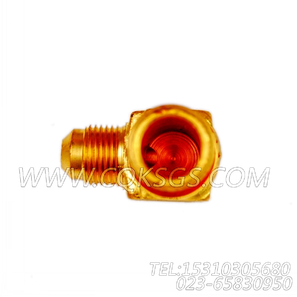 144378阳性弯接头,用于康明斯KT38-M800柴油机水滤器组,【船舶机械】配件-1