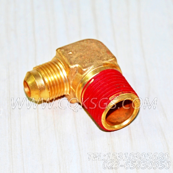 144378阳性弯接头,用于康明斯KTA19-C450柴油发动机发动机散件组,【垃圾压实车】配件-0