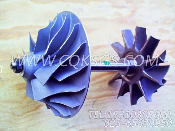【涡轮增压器压气机叶轮】康明斯CUMMINS柴油机的3521918 涡轮增压器压气机叶轮-1