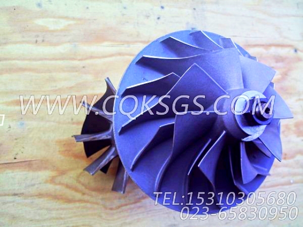 【涡轮增压器压气机叶轮】康明斯CUMMINS柴油机的3521918 涡轮增压器压气机叶轮-0