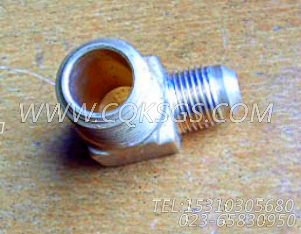 144378阳性弯接头,用于康明斯KT38-G-500KW柴油发动机水滤器组,【柴油发电】配件-2