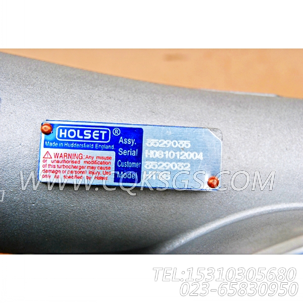 【涡轮增压器】康明斯CUMMINS柴油机的3529035 涡轮增压器-0