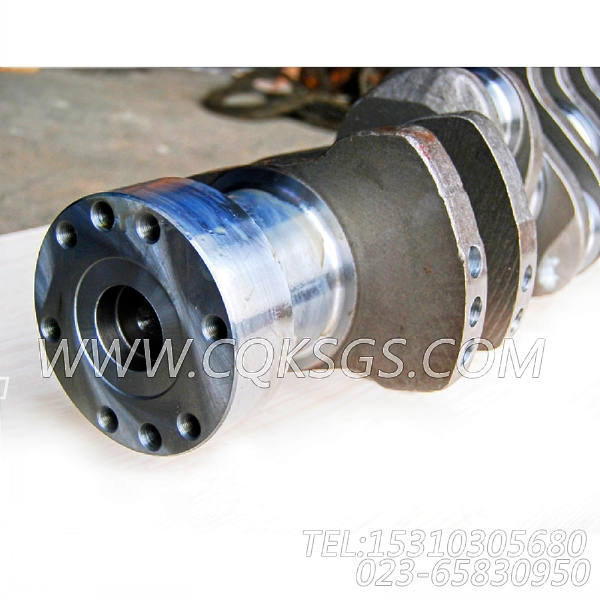 3608833发动机曲轴(船检),用于康明斯NTA855-C360动力基础件（船检）组,【建筑机械】配件-2