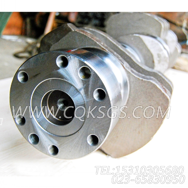 3608833发动机曲轴(船检),用于康明斯NTA855-C400柴油机基础件（船检）组,【大江特种车】配件-1