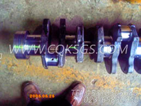 3608833发动机曲轴(船检),用于康明斯NTA855-G1发动机基础件（船检）组,【柴油发电】配件-0