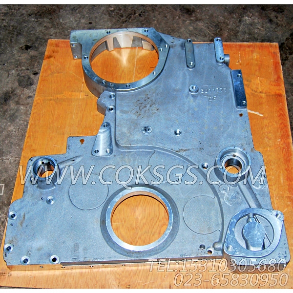 3007362正时齿轮室盖,用于康明斯NG4主机发动机前支架组,【柴油发电】配件-0