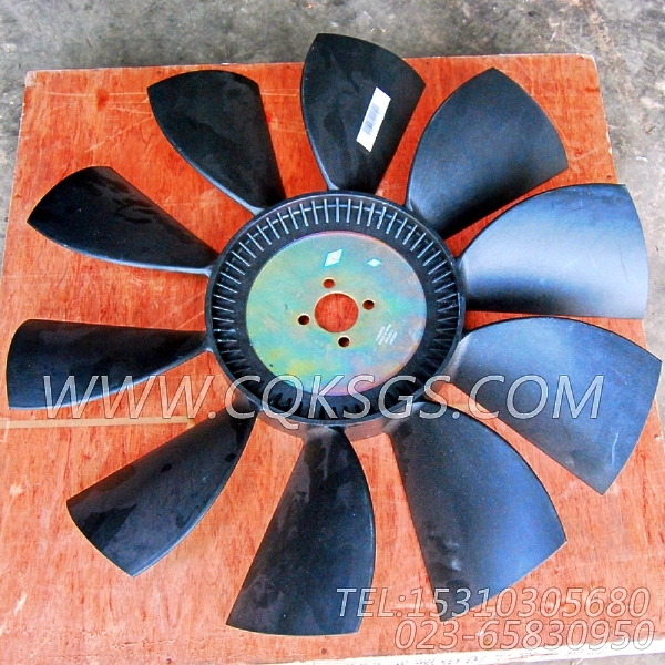 【发动机6BTAA5.9-GM115的发动机风扇组】 康明斯发动机风扇,参数及图片-0