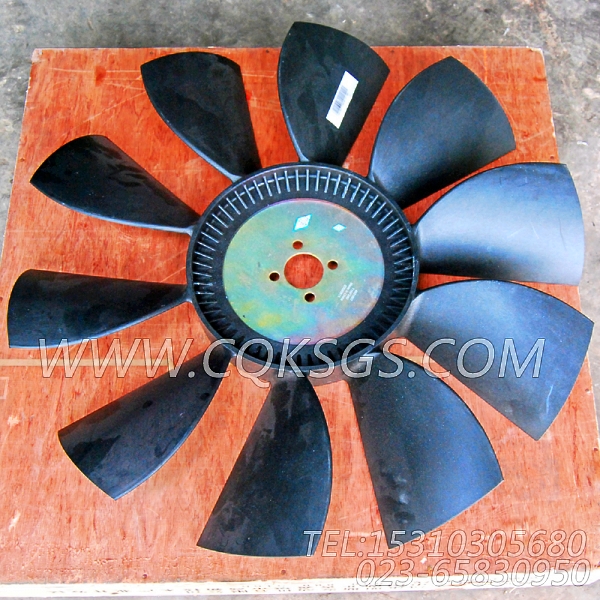 【引擎EQ6BTAA5.9的发动机风扇组】 康明斯发动机风扇,参数及图片-0