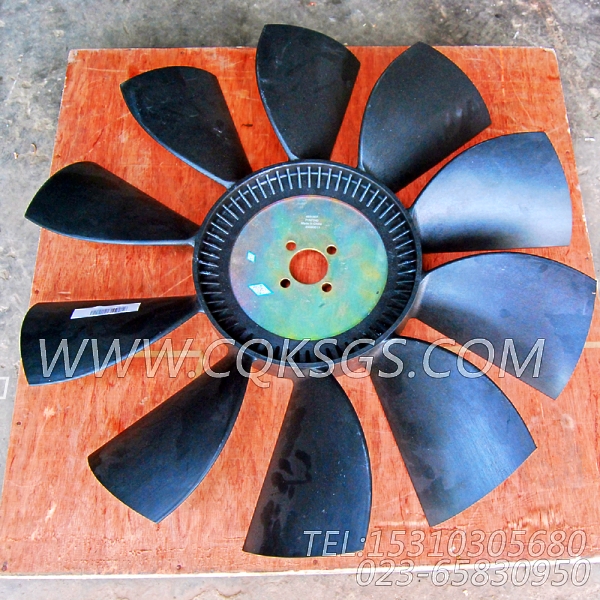 【引擎EQ6BTAA5.9的发动机风扇组】 康明斯发动机风扇,参数及图片-2