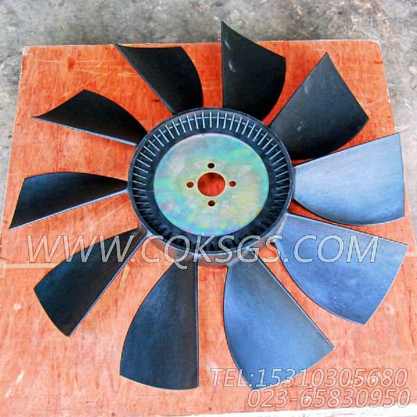 【引擎EQ6BTAA5.9的发动机风扇组】 康明斯发动机风扇,参数及图片-1