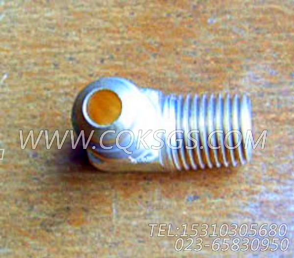 144372凸式弯管接头,用于康明斯KTA38-G5-800KW主机风扇水箱组,【动力电】配件-0