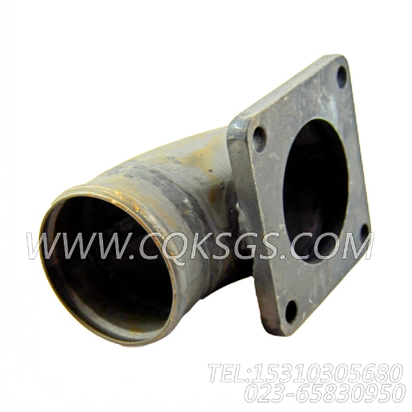 3008861水管接头,用于康明斯KTA19-C525主机热交换器组,【冷再生机】配件-2