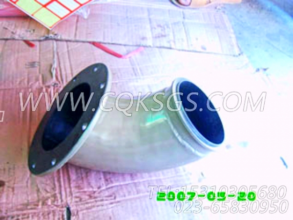 3026237排气管接头,用于康明斯KTA19-G2主机排气管弯接头组,【发电机组】配件-0