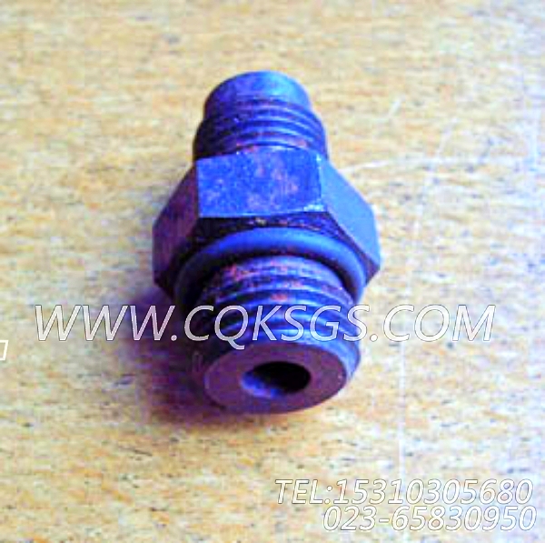 3032872阳性弯接头,用于康明斯M11-C175主机燃油管路（FT20033）组,【重庆重汽牵引车】配件-0