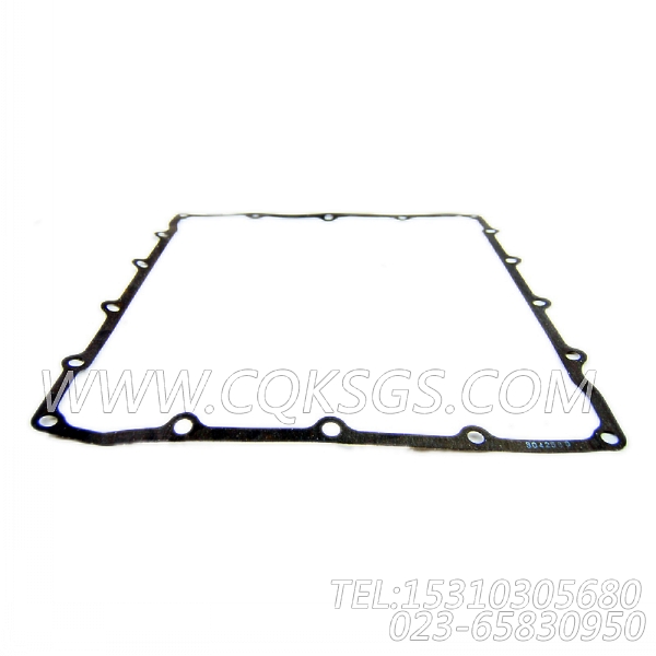 3073213机油盘联接体盖衬垫,用于康明斯KTA19-G4柴油机机油盘组,【发电机组】配件-0