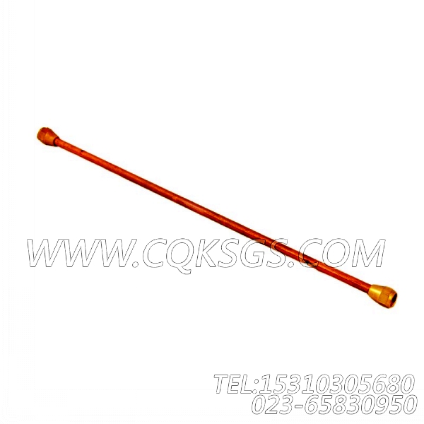 3165703燃油旁通管,用于康明斯NTC-290主机燃油进回油管路组,【破碎机】配件-2