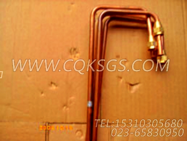 3165732燃油回油管,用于康明斯KTA19-C450动力燃油管路组,【稳定土拌和机】配件-0