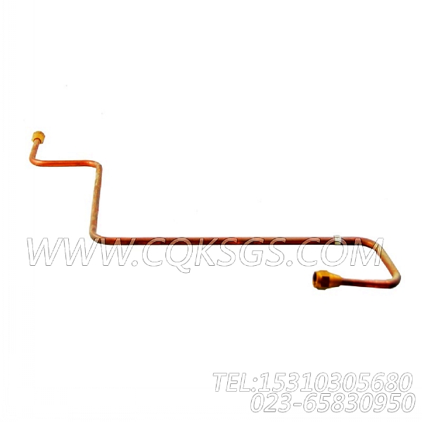 3165732燃油回油管,用于康明斯KT19-C450动力燃油管路组,【特雷克斯矿用自卸车】配件-2